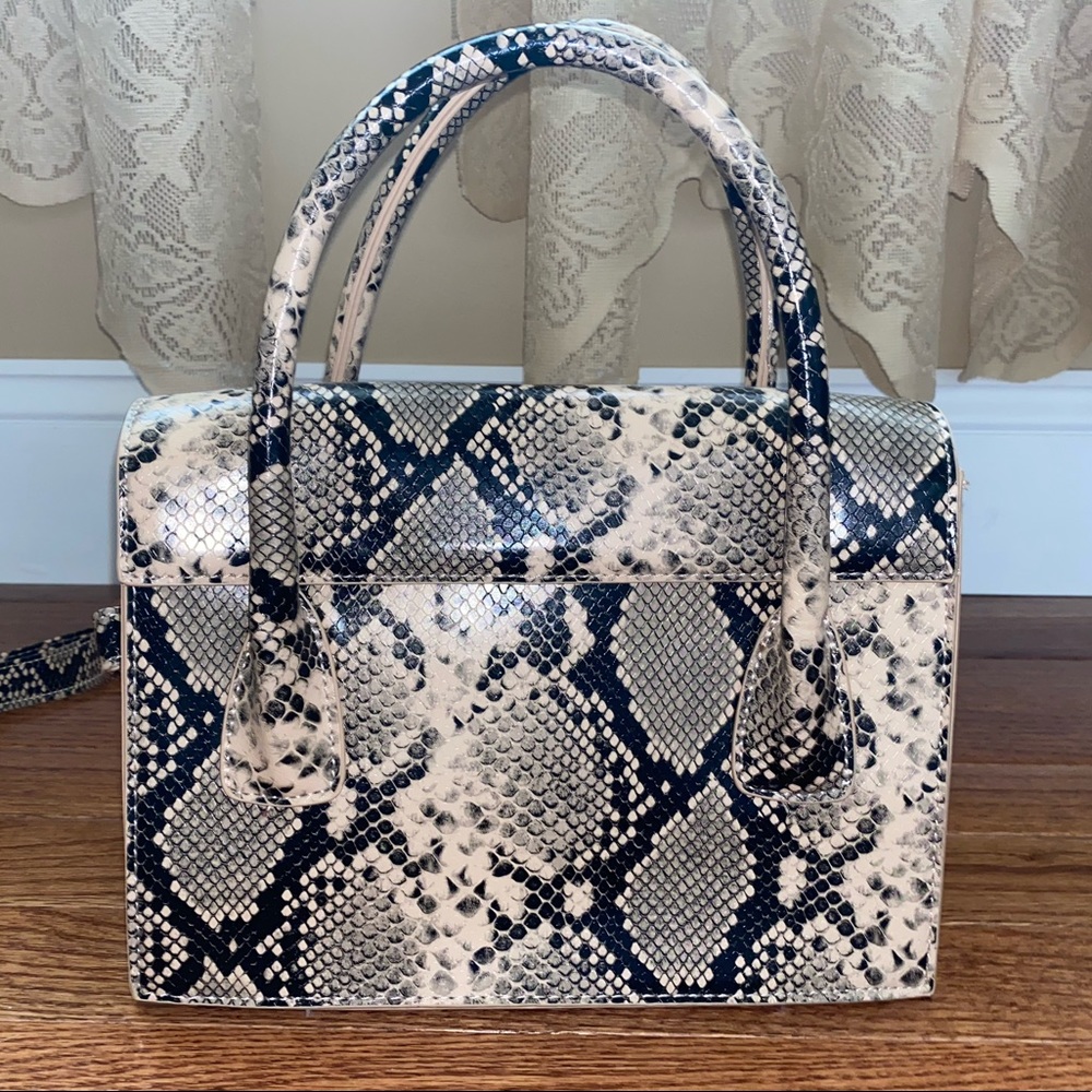 Snake Print Purse